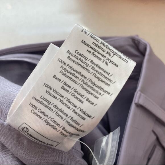 Rotate Rotie Embossed Faux Leather Pants - Picture 9 of 9